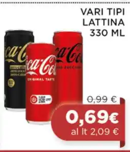 Coop Vari tipi lattina 330 ml offerta