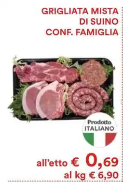 Coop GRIGLIATA MISTA DI SUINO CONF. FAMIGLIA offerta