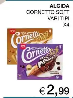 Coop ALGIDA CORNETTO SOFT offerta