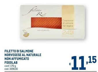 Metro Salmone affumicato offerta