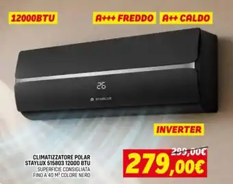 CLIMATIZZATORE POLAR STAYLUX 515803 12000 BTU
