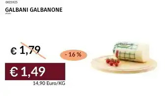 Prezzemolo e Vitale Galbani galbanone offerta