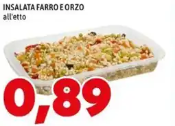 MEGA Insalata farro e orzo offerta
