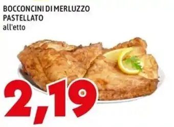 Bocconcini di merluzzo pastellato