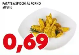 MEGA Patate a spicchi al forno offerta