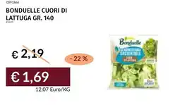 Prezzemolo e Vitale Bonduelle cuori di lattuga offerta
