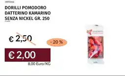 Prezzemolo e Vitale Dorilli pomodoro datterino kamarino senza nickel offerta