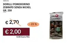Prezzemolo e Vitale Dorilli pomodorino zebrato senza nickel offerta