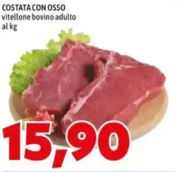 MEGA COSTATA CON OSSO vitellone bovino adulto offerta