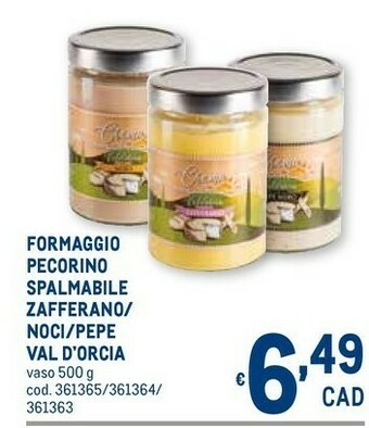 Metro Pecorino offerta
