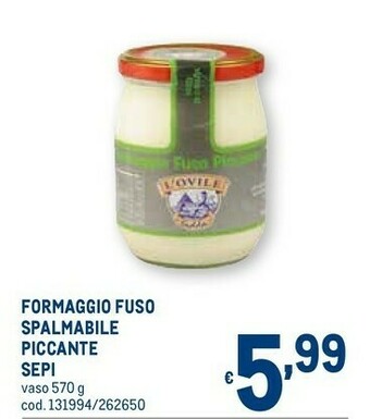Metro Formaggio offerta