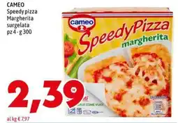 MEGA CAMEO Speedy pizza Margherita surgelata offerta