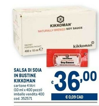 Metro Salsa offerta