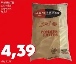 MEGA FARM FRITES patate 3/8 surgelate offerta