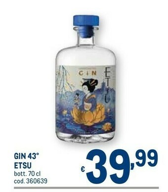 Metro Gin offerta