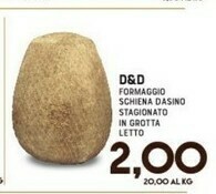 Gran Risparmio Formaggio offerta