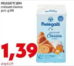 MEGA MELEGATTI 1894 croissant classico offerta