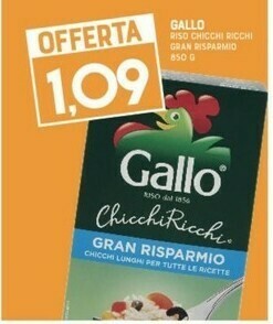 Gran Risparmio Riso offerta