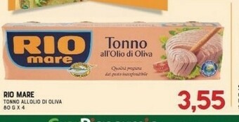 Gran Risparmio Tonno rio mare offerta