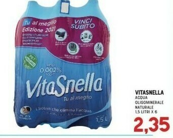 Gran Risparmio Acqua offerta