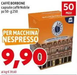 MEGA CAFFÈ BORBONE capsule caffè Nobile offerta