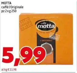 MEGA MOTTA caffè l'Originale offerta