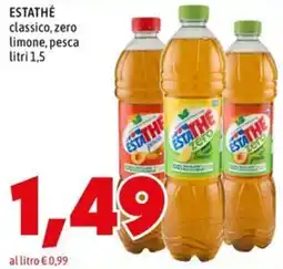 MEGA ESTATHÉ classico, zero limone, pesca offerta