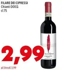 MEGA FILARE DEI CIPRESSI Chianti DOCG offerta