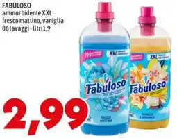 MEGA FABULOSO ammorbidente XXL fresco mattino, vaniglia offerta