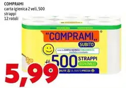 MEGA COMPRAMI carta igienica offerta