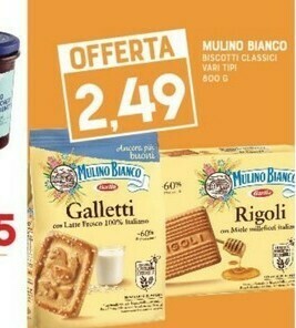 Gran Risparmio Biscotti mulino bianco offerta