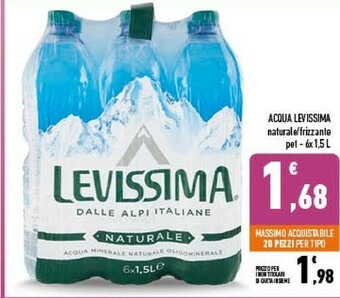 Conad City Acqua minerale naturale offerta