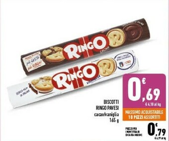 Conad City Biscotti ringo offerta
