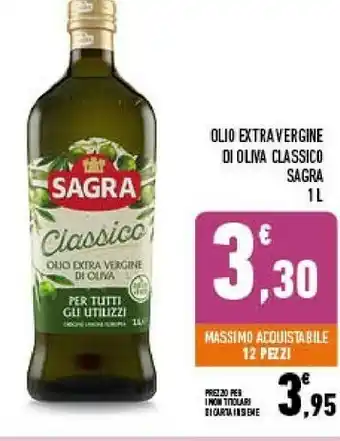 Conad City Sagra - olio extra vergine di oliva 1000 g(ml) offerta