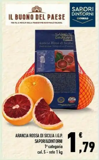 Conad City Conad arancia rossa di sicilia igp sapori&dintorni offerta