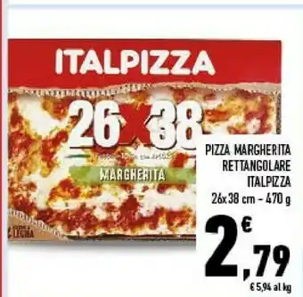 Conad City Pizza margherita rettangolare offerta