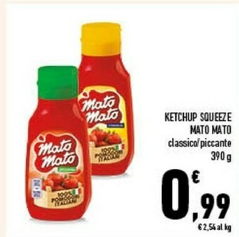 Conad City Mato mato classico 390 g(ml) offerta