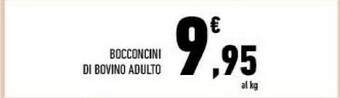 Conad Bocconcini di bovino adulto offerta