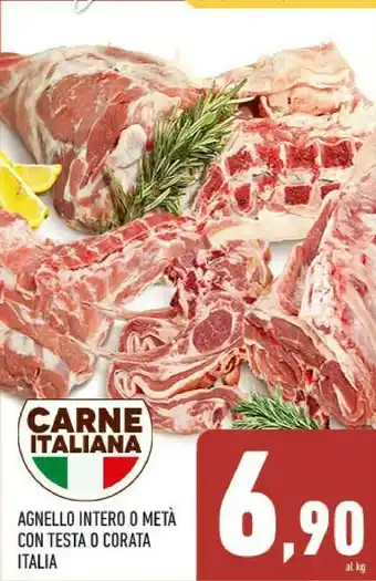 Agnello intero