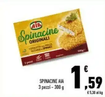Conad Spinacine originali offerta