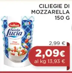 Coop Ciliegie di Mozzarella offerta