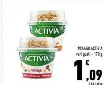 Mix&go muesli, lamponi, semi di chia 170 g(ml)