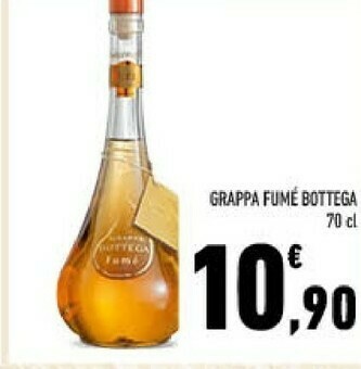 Conad Bottega grappa fume offerta