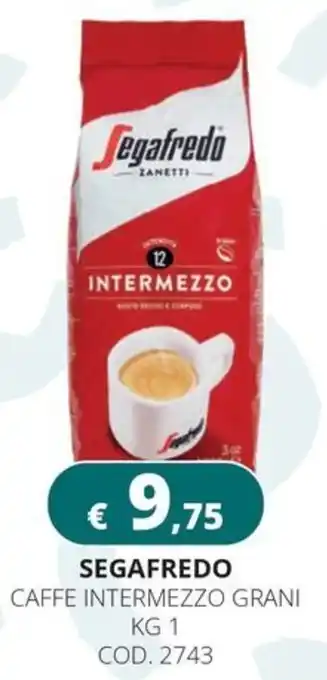 Segafredo caffe intermezzo grani