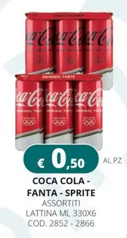 Altasfera Coca cola, fanta, sprite offerta