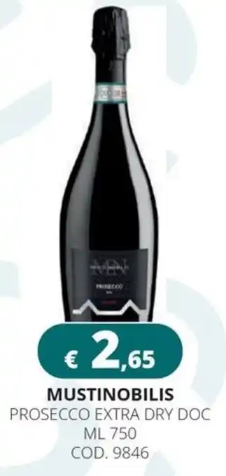 Mustinobilis prosecco extra dry doc