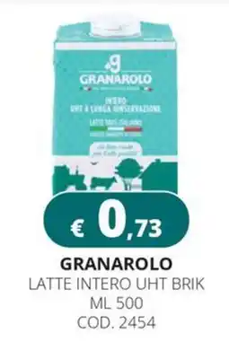 Altasfera Granarolo latte intero uht brik offerta