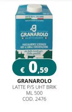 Altasfera Granarolo latte p/s uht brik offerta