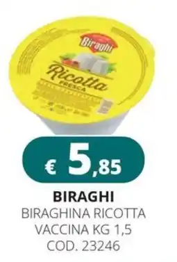 Altasfera Biraghi biraghina ricotta vaccina offerta