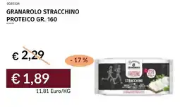 Prezzemolo e Vitale Granarolo stracchino proteico offerta
